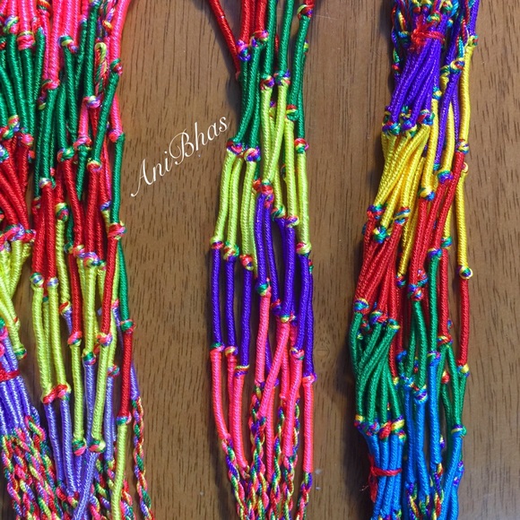 Rope Rainbow Friendship Bracelet - Picture 3 of 4